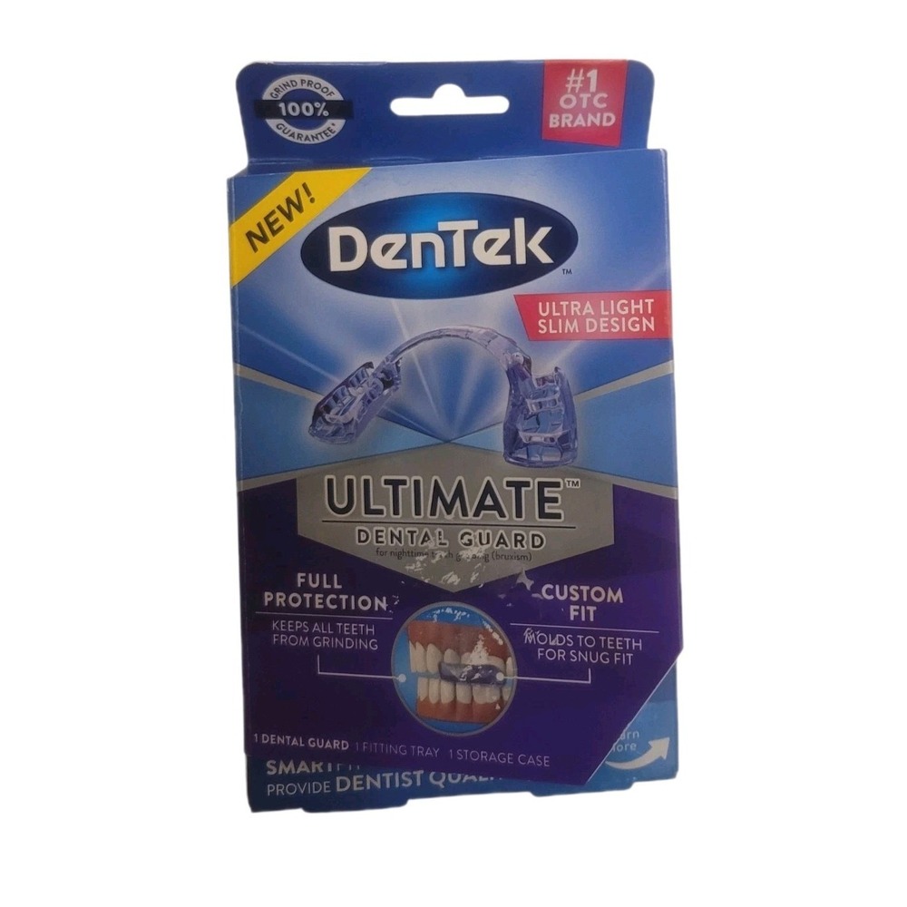 DenTek Full Protection Ultimate Dental Guard For Nighttime Teeth Grinding NIB